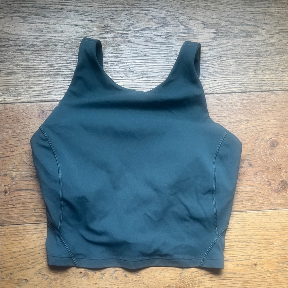 lululemon athletica Teal Crop Top